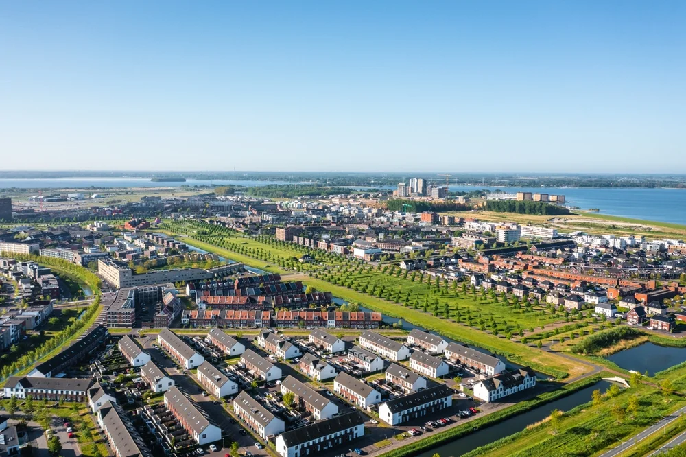 Dit is een foto van het werkgebied in Haarlem waar Glasvliesbehang Haarlem werkzaam is.
