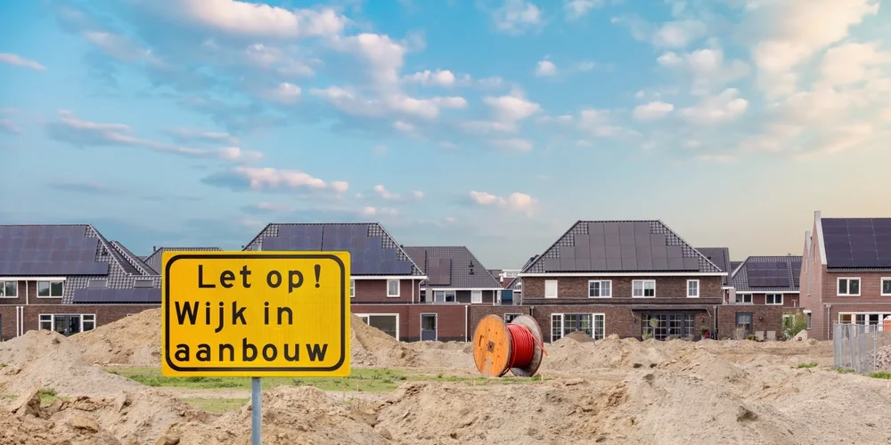 Glasvliesbehang voor nieuwbouw in Haarlem is de beste keuze.